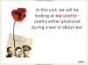 Conflict Poetry - Year 8 & 9 Teaching Resources (slide 5/134)